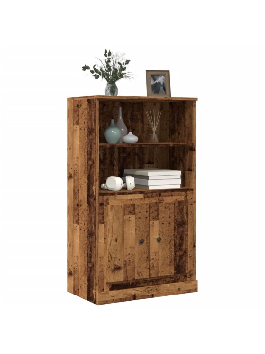 Skříň highboard old wood 60 x 35,5 x 103,5 kompozitní dřevo