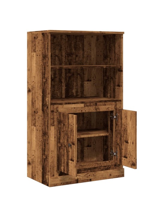 Skříň highboard old wood 60 x 35,5 x 103,5 kompozitní dřevo