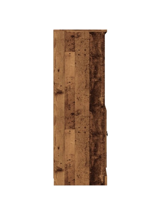 Skříň highboard old wood 60 x 35,5 x 103,5 kompozitní dřevo