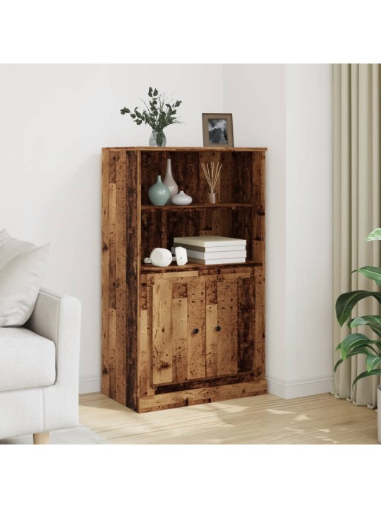 Skříň highboard old wood 60 x 35,5 x 103,5 kompozitní dřevo