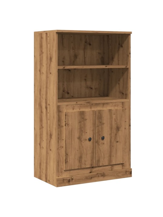 Skříň highboard dub artisan 60 x 35,5 x 103,5 kompozitní dřevo