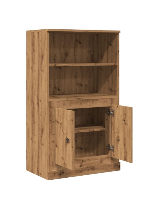 Skříň highboard dub artisan 60 x 35,5 x 103,5 kompozitní dřevo