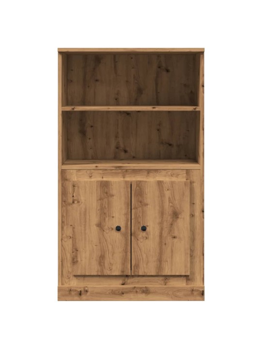 Skříň highboard dub artisan 60 x 35,5 x 103,5 kompozitní dřevo