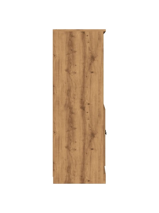 Skříň highboard dub artisan 60 x 35,5 x 103,5 kompozitní dřevo