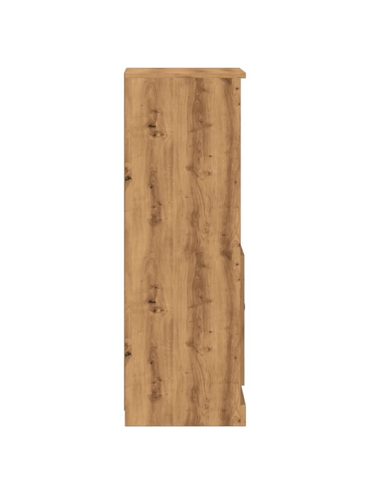 Skříň highboard dub artisan 36 x 35,5 x 103,5 kompozitní dřevo