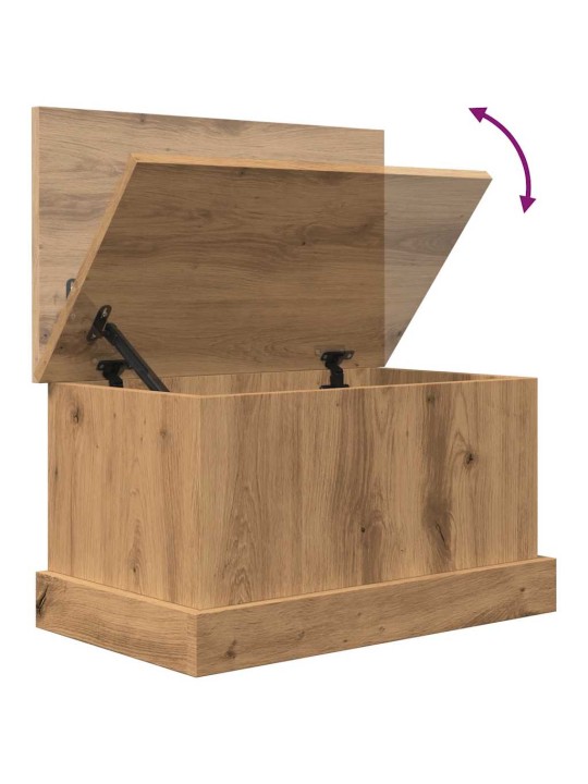 Úložný box dub artisan 30 x 50 x 28 cm kompozitní dřevo