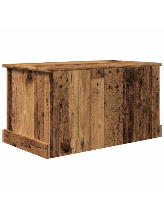 Úložný box old wood 70 x 40 x 38 cm kompozitní dřevo