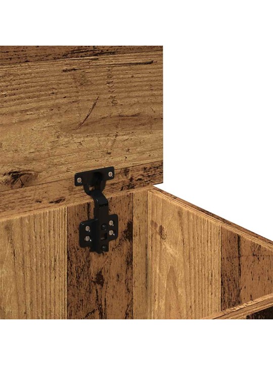 Úložný box old wood 70 x 40 x 38 cm kompozitní dřevo