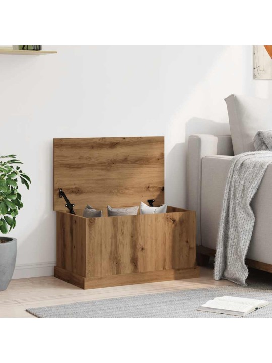 Úložný box dub artisan 70 x 40 x 38 cm kompozitní dřevo