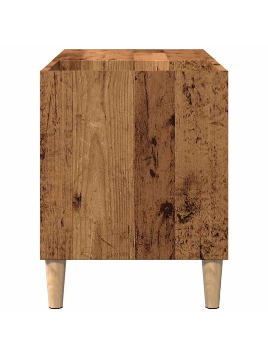 Skříňka na LP desky dub artisan 84,5x38x48 cm kompozitní dřevo