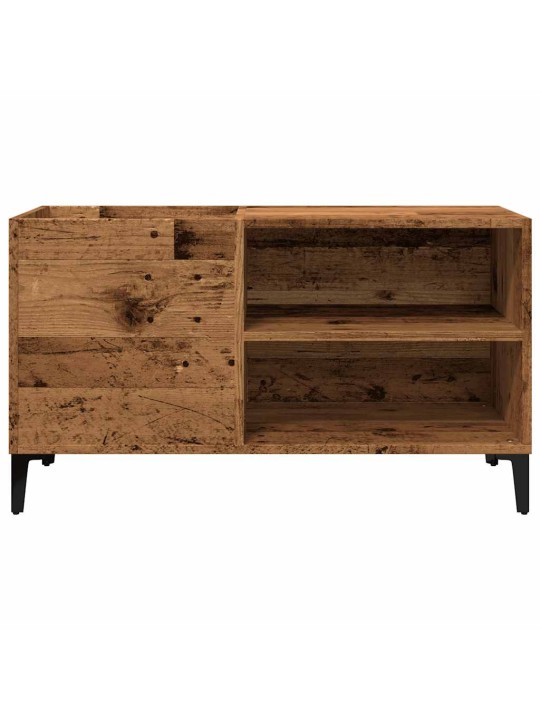 Skříňka na LP desky old wood 84,5 x 38 x 48 cm kompozitní dřevo