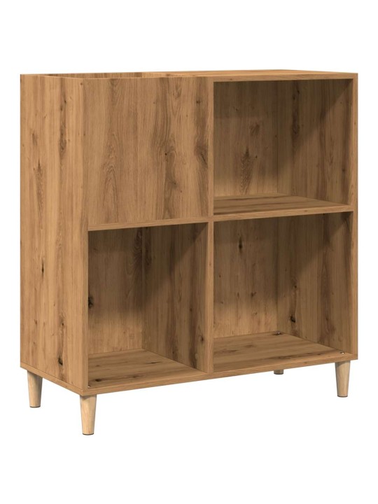 Skříňka na LP desky dub artisan 84,5x38x89 cm kompozitní dřevo