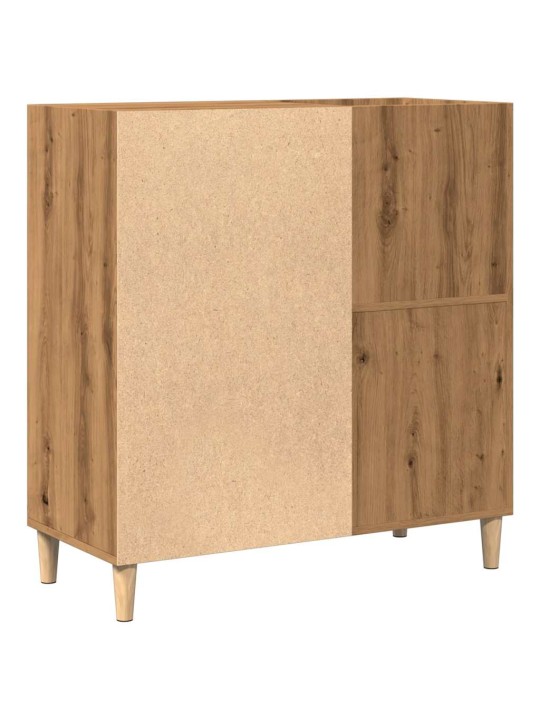 Skříňka na LP desky dub artisan 84,5x38x89 cm kompozitní dřevo