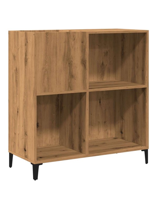 Skříňka na LP desky dub artisan 84,5x38x89 cm kompozitní dřevo