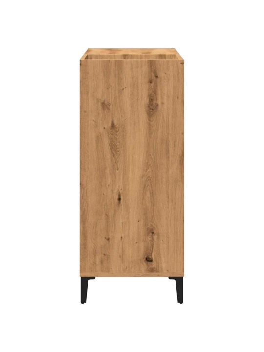 Skříňka na LP desky dub artisan 84,5x38x89 cm kompozitní dřevo