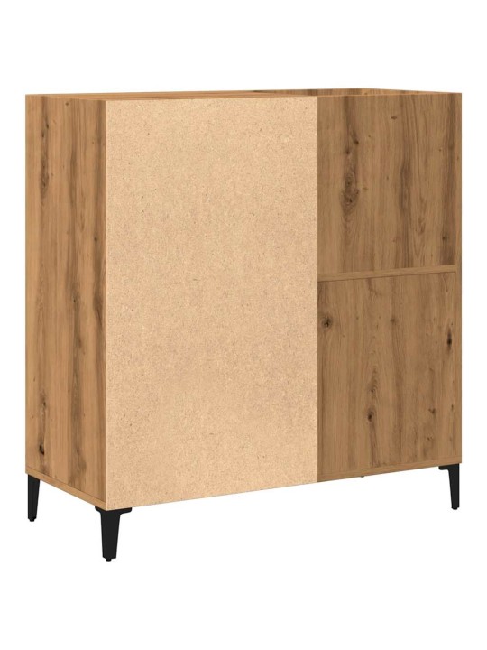 Skříňka na LP desky dub artisan 84,5x38x89 cm kompozitní dřevo