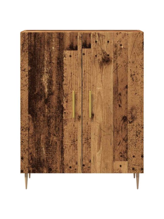 Příborník old wood 69,5 x 34 x 90 cm kompozitní dřevo