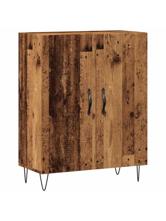 Příborník old wood 69,5 x 34 x 90 cm kompozitní dřevo