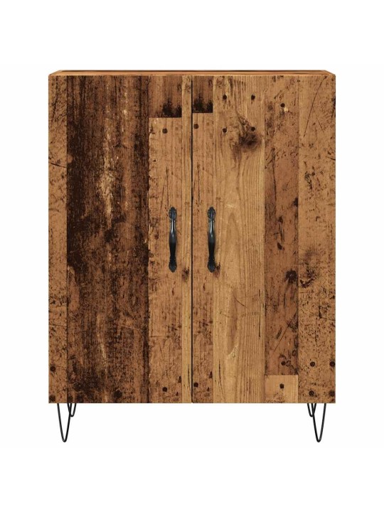 Příborník old wood 69,5 x 34 x 90 cm kompozitní dřevo