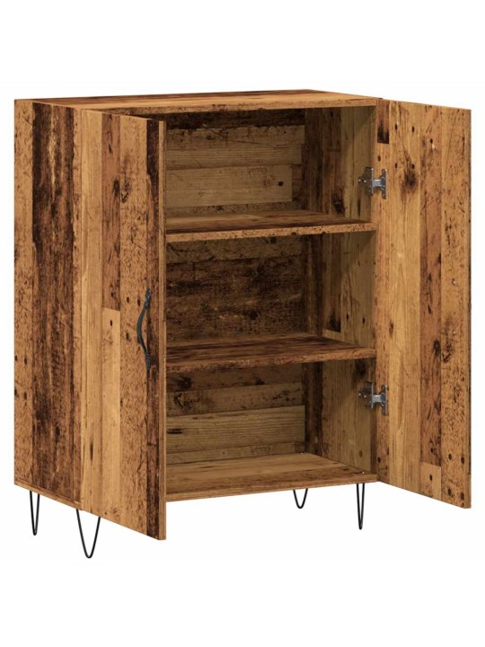 Příborník old wood 69,5 x 34 x 90 cm kompozitní dřevo