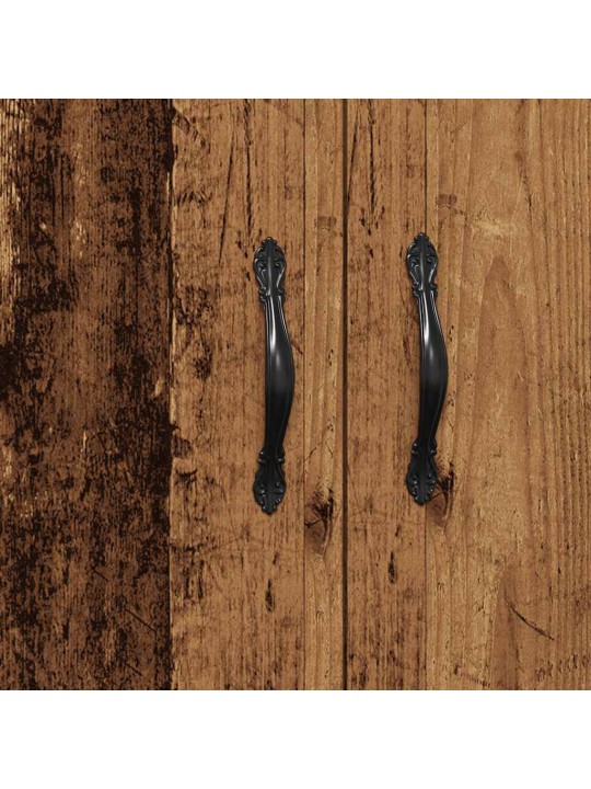Příborník old wood 69,5 x 34 x 90 cm kompozitní dřevo