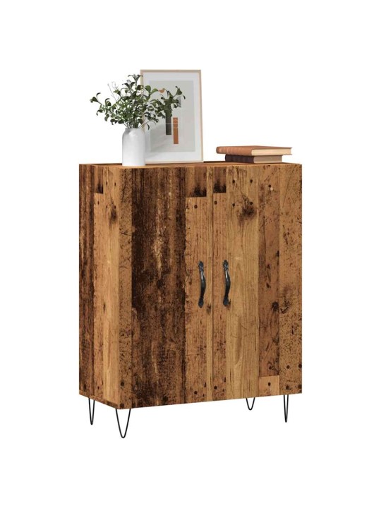 Příborník old wood 69,5 x 34 x 90 cm kompozitní dřevo
