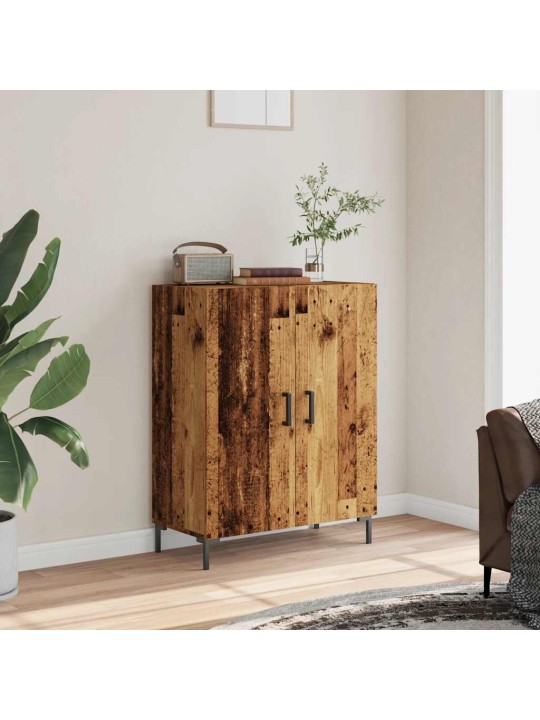 Příborník old wood 69,5 x 34 x 90 cm kompozitní dřevo
