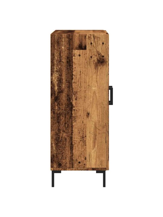 Příborník old wood 69,5 x 34 x 90 cm kompozitní dřevo