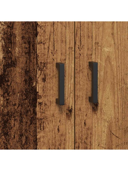 Příborník old wood 69,5 x 34 x 90 cm kompozitní dřevo