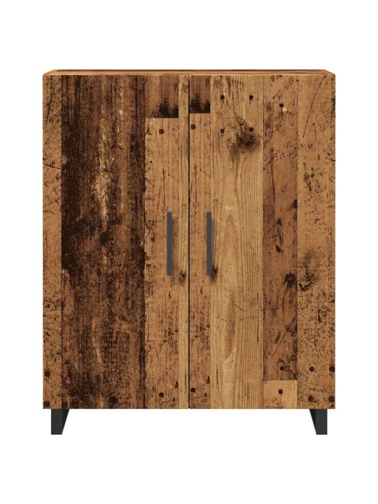 Příborník old wood 69,5 x 34 x 90 cm kompozitní dřevo