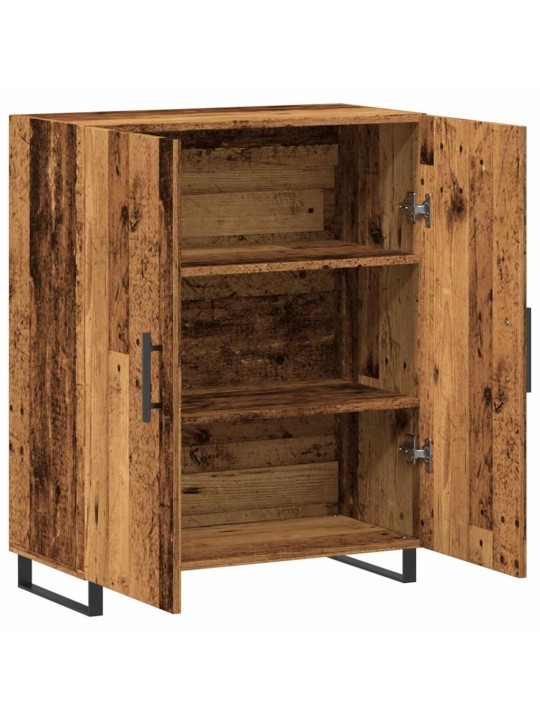 Příborník old wood 69,5 x 34 x 90 cm kompozitní dřevo