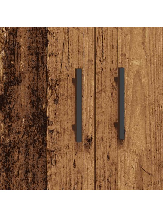 Příborník old wood 69,5 x 34 x 90 cm kompozitní dřevo