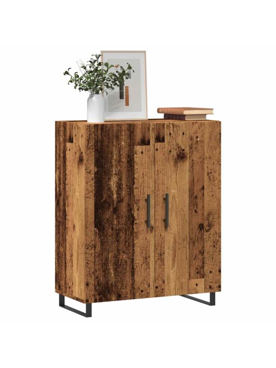 Příborník old wood 69,5 x 34 x 90 cm kompozitní dřevo