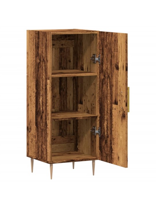 Příborník old wood 34,5 x 34 x 90 cm kompozitní dřevo