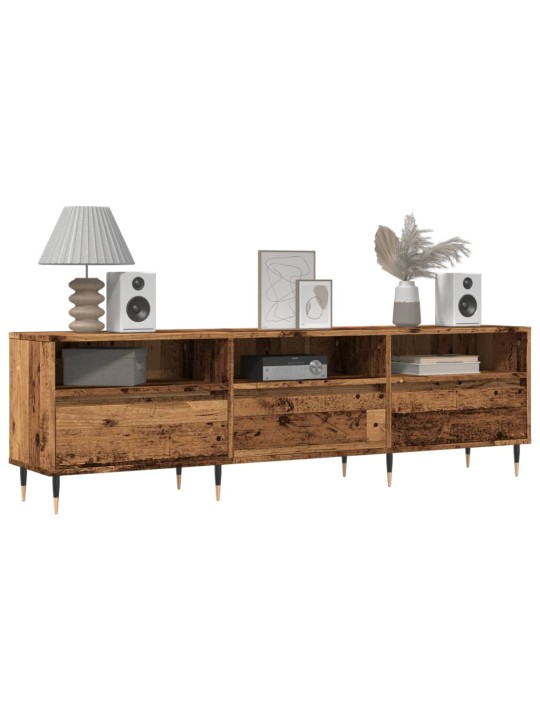 Tv skříňka old wood 150 x 30 x 44,5 cm kompozitní dřevo