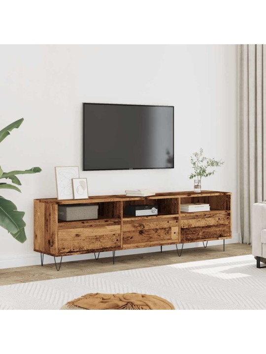 Tv skříňka old wood 150 x 30 x 44,5 cm kompozitní dřevo