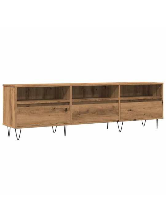 Tv skříňka dub artisan 150 x 30 x 44,5 cm kompozitní dřevo