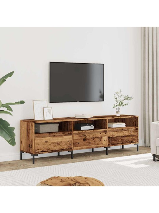 Tv skříňka old wood 150 x 30 x 44,5 cm kompozitní dřevo