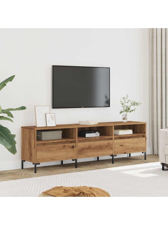 Tv skříňka dub artisan 150 x 30 x 44,5 cm kompozitní dřevo