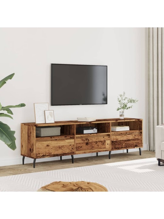 Tv skříňka old wood 150 x 30 x 44,5 cm kompozitní dřevo