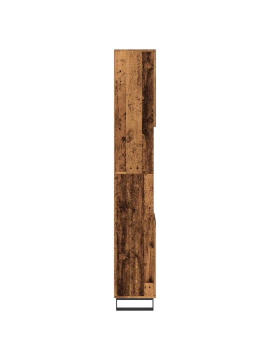 Koupelnová skříňka old wood 30 x 30 x 190 cm kompozitní dřevo