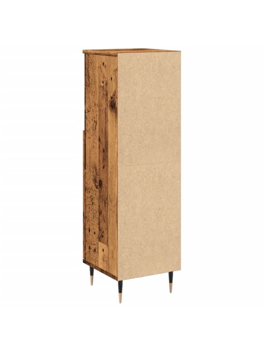 Koupelnová skříňka old wood 30 x 30 x 100 cm kompozitní dřevo
