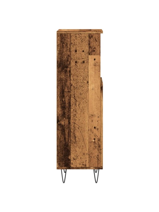 Koupelnová skříňka old wood 30 x 30 x 100 cm kompozitní dřevo