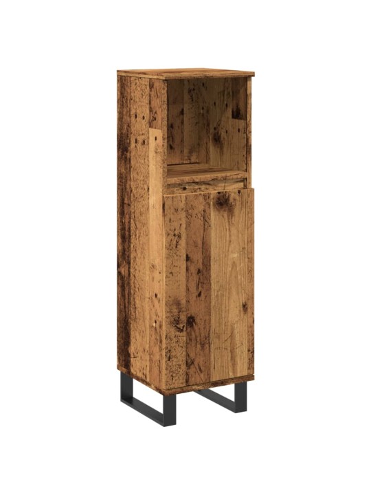 Koupelnová skříňka old wood 30 x 30 x 100 cm kompozitní dřevo