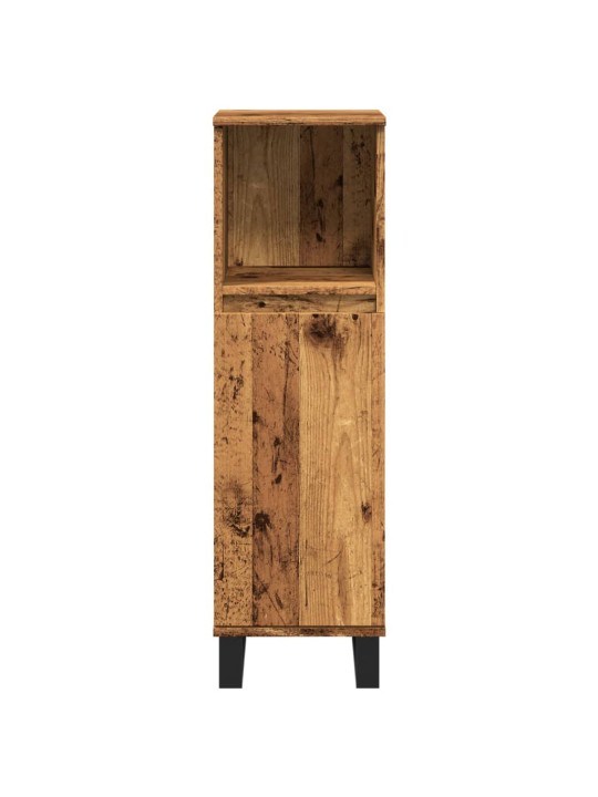 Koupelnová skříňka old wood 30 x 30 x 100 cm kompozitní dřevo