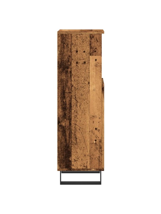 Koupelnová skříňka old wood 30 x 30 x 100 cm kompozitní dřevo