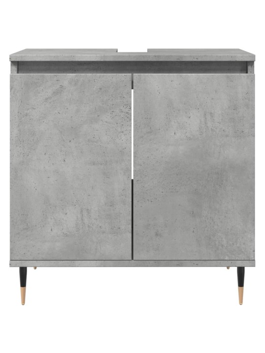 Koupelnová skříňka betonově šedá 58x33x60 cm kompozitní dřevo