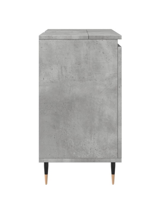 Koupelnová skříňka betonově šedá 58x33x60 cm kompozitní dřevo