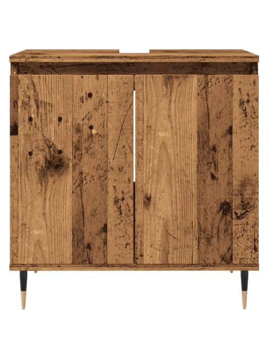 Koupelnová skříňka old wood 58 x 33 x 60 cm kompozitní dřevo