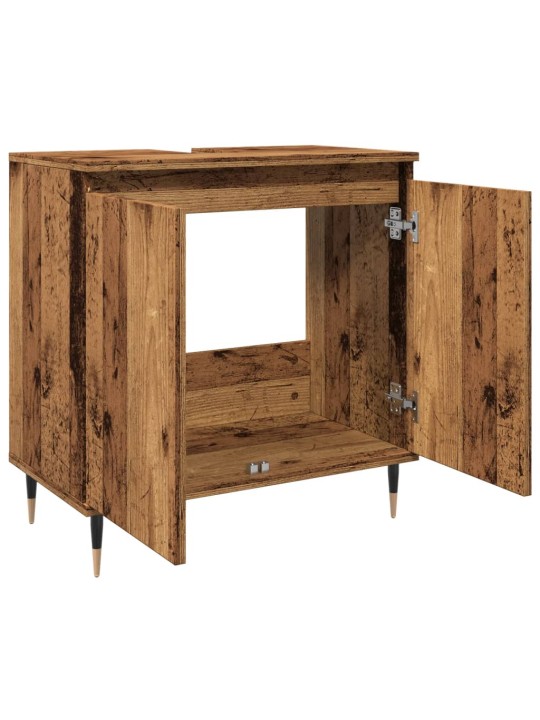 Koupelnová skříňka old wood 58 x 33 x 60 cm kompozitní dřevo